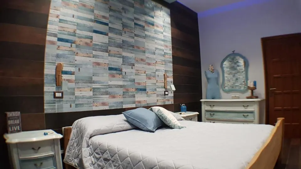 Camera da letto del B&B Ammore
